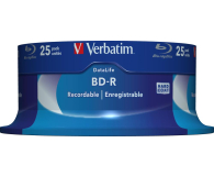 Verbatim BluRay 6x 25GB DataLife cake 25 szt - 408500 - zdjęcie 2