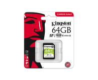 Kingston 64GB SDXC Canvas Select 80MB/s C10 UHS-I U1 - 408972 - zdjęcie 3