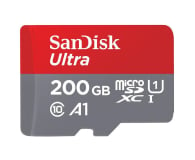 SanDisk 200GB microSDXC Ultra 100MB/s A1 C10 UHS-I U1 - 409219 - zdjęcie 1