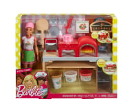 Barbie Zestaw Pizzeria z lalką - 407181 - zdjęcie 3