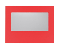 Bitfenix Panel boczny z oknem do Prodigy czerwony - 410343 - zdjęcie 1