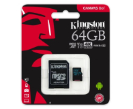 Kingston 64GB microSDXC Canvas Go! 90MB/s C10 UHS-I V30 - 410714 - zdjęcie 4