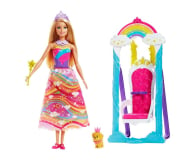 Barbie Dreamtopia Huśtawka Księżniczki z lalką - 409672 - zdjęcie 1