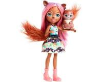 Mattel Enchantimals lalka Sancha z wiewiórką - 412882 - zdjęcie 3
