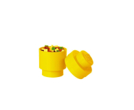 YAMANN LEGO Pojemnik 1 Okrągły - Żółty - 413198 - zdjęcie 2