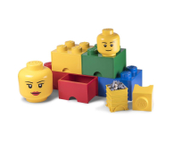 YAMANN LEGO Pojemnik Mała Głowa - Dziewczynka - 413194 - zdjęcie 3
