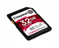 Kingston 32GB SDHC Canvas React 100MB/s C10 UHS-I U3 V30 - 415525 - zdjęcie 2