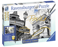 Ravensburger Paryż - puzzle do malowania - 413879 - zdjęcie 2