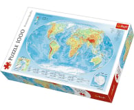 Trefl Mapa fizyczna świata - 414796 - zdjęcie 1