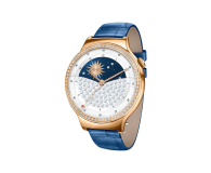 Huawei Lady Watch Golden+Blue leather+Swarovski cristals - 418421 - zdjęcie 1