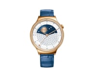 Huawei Lady Watch Golden+Blue leather+Swarovski cristals - 418421 - zdjęcie 2