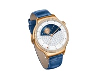 Huawei Lady Watch Golden+Blue leather+Swarovski cristals - 418421 - zdjęcie 5
