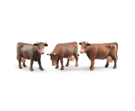 Bruder Figurka krowy brązowej w trzech pozach - 409811 - zdjęcie 1