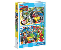 Clementoni Puzzle Disney Mickey and the Roadster Racers 2x60 el. - 414607 - zdjęcie 1