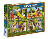 Clementoni Puzzle Shrek 2x20 + 2x60 el. - 416271 - zdjęcie 1