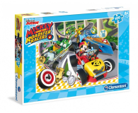 Clementoni Puzzle Disney Mickey and the Roadster Racers 100 el. - 415872 - zdjęcie 1