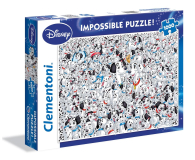 Clementoni Puzzle Disney Imposible Puzzle! 101 Dalmatians - 417006 - zdjęcie 1