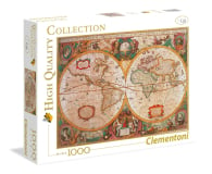 Clementoni Puzzle HQ  Mappa Antica - 417102 - zdjęcie 1
