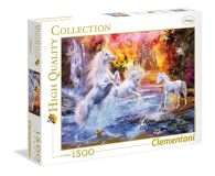 Clementoni Puzzle HQ  Wild Unicorns - 417236 - zdjęcie 1