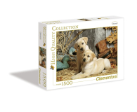 Clementoni Puzzle HQ  Hunting Dogs - 417248 - zdjęcie 3