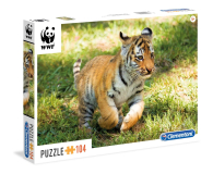 Clementoni Puzzle WWF Tiger puppy - 417277 - zdjęcie 1