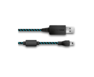 Lioncast micro USB do USB 2.0 4m (czarno-niebieski) - 421416 - zdjęcie 2