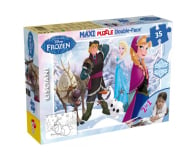 Lisciani Giochi Disney dwustronne Maxi 35 el. Frozen - 417996 - zdjęcie 1