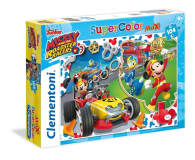 Clementoni Puzzle Disney Mickey and the Roadster Racers 104 el. - 417297 - zdjęcie 1