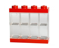 YAMANN LEGO Pojemnik na 8 minifigurek czerwony  - 422148 - zdjęcie 2