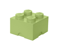 YAMANN LEGO Pojemnik Brick 4 seledynowy - 419612 - zdjęcie 1