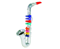 Bontempi PLAY Saksofon Srebrny 8 klawiszy 42 CM - 415443 - zdjęcie 1