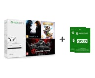 Microsoft Xbox One 500GB +Halo 5+Rare Replay+GoW+GOLD 6M - 434150 - zdjęcie 1