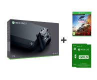 Microsoft Xbox One X 1TB + FORZA H4 + Forza MS 7 + GOLD 6M - 436903 - zdjęcie 1