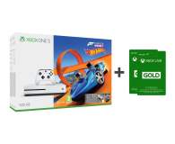 Microsoft Xbox One S 500GB Forza H3+Hot Wheels+ GOLD 6M - 384295 - zdjęcie 1