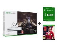 Microsoft Xbox One S 500GB Shadow of War+FIFA 18+6M GOLD - 384290 - zdjęcie 1
