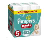Pampers Pieluchomajtki Pants 5 Junior Na Miesiąc 152szt - 439018 - zdjęcie 1