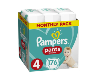 Pampers Pieluchomajtki Pants 4 Maxi Na Miesiąc 176szt - 439023 - zdjęcie 1