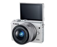 Canon EOS M100 EF-M 15-45mm IS STM biały + Irista 50GB - 440426 - zdjęcie 5