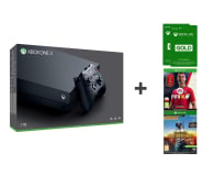 Microsoft Xbox One X 1TB + Fifa 18 + PUBG + GOLD 6M - 442278 - zdjęcie 1