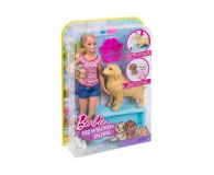 Barbie Narodziny piesków Lalka z pieskami blondynka - 446580 - zdjęcie 2