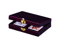 Piatnik Karty lux w szkatułce drewnianej - 447446 - zdjęcie 1