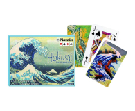 Piatnik Karty International Hokusai, Wielka fala - 447448 - zdjęcie 1