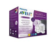 Philips Avent Podwójny Laktator Elektryczny NATURAL +2x Butelka  - 434996 - zdjęcie 3