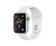 Apple Watch 4 40/Silver Aluminium/White Sport GPS - 448662 - zdjęcie 1