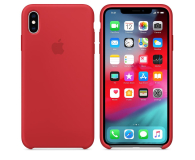 Apple iPhone XS Max Silicone Case Product Red - 449545 - zdjęcie 1