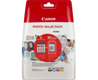 Canon CLI-581 zestaw Photo 4 tuszów CMYK XL - 446995 - zdjęcie 1