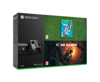 Microsoft Xbox One X 1TB + SOTTR + FIFA19 - 451696 - zdjęcie 1