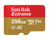SanDisk 256GB microSDXC Extreme 160MB/s A2 C10 V30 UHS-I