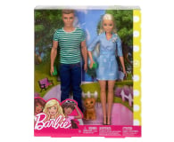 Barbie Zestaw Lalka i Ken z pieskiem - 452173 - zdjęcie 6