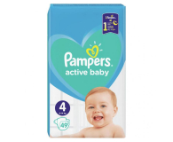 Pampers Active Baby 4 Maxi 9-14kg 49szt - 472747 - zdjęcie 1